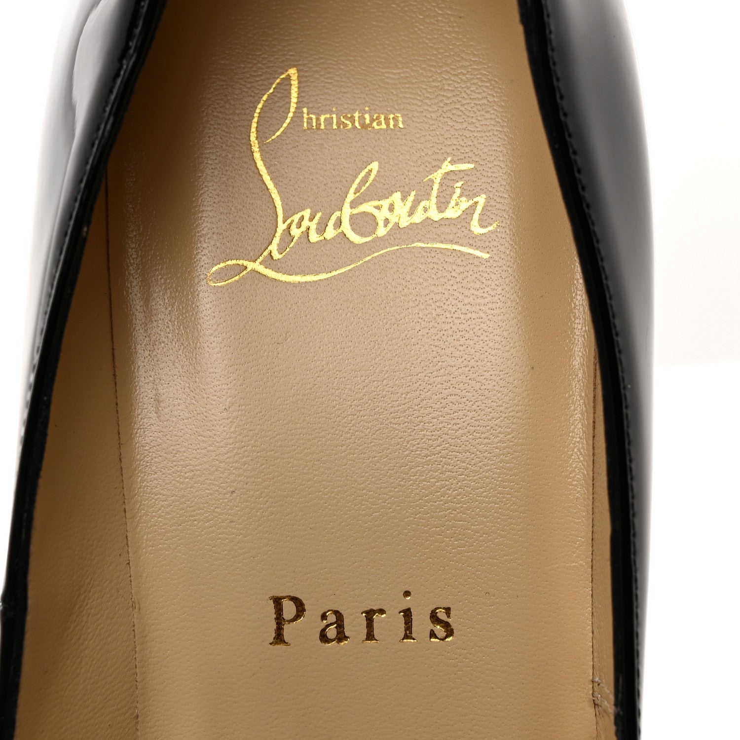 Christian Louboutin Patent New Very Prive 120 Pumps 38.5 Black 6 of 8