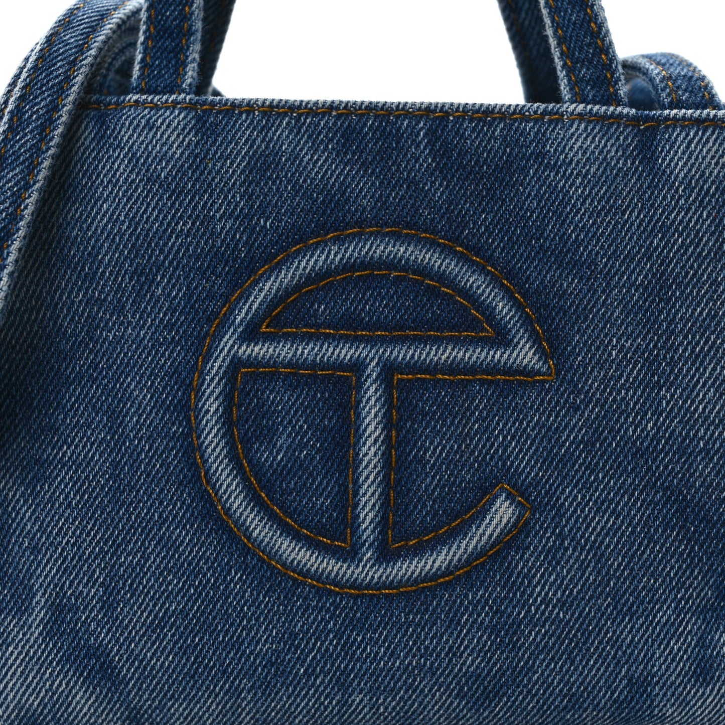 Denim Small Shopping Bag Blue