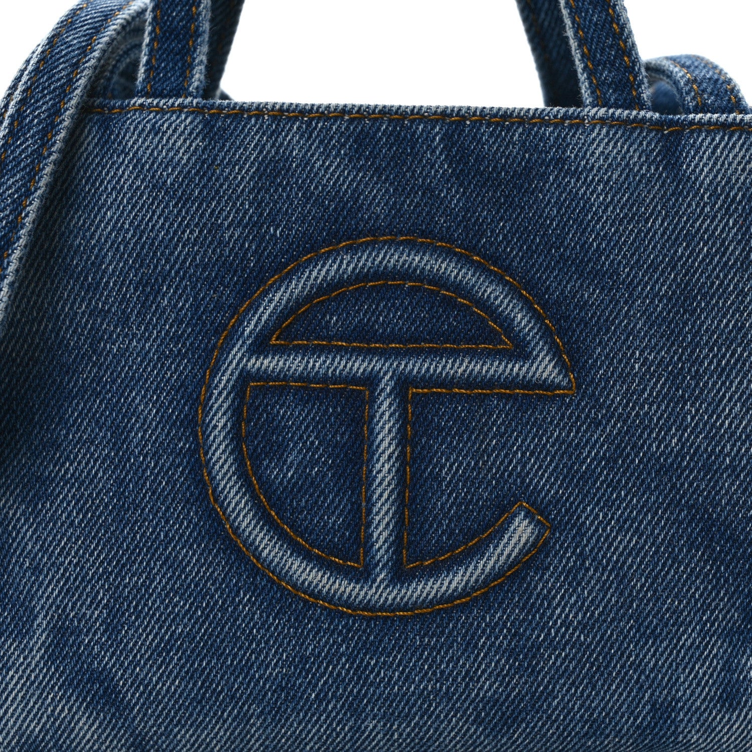 Telfar Denim Small Shopping Bag Blue 8 of 14
