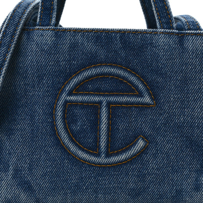 Telfar Denim Small Shopping Bag Blue 8 of 14