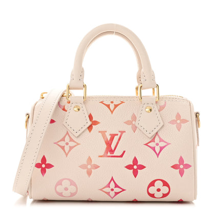 Louis Vuitton Empreinte Monogram Nano Speedy Sunrise Aquarelle 1 of 10