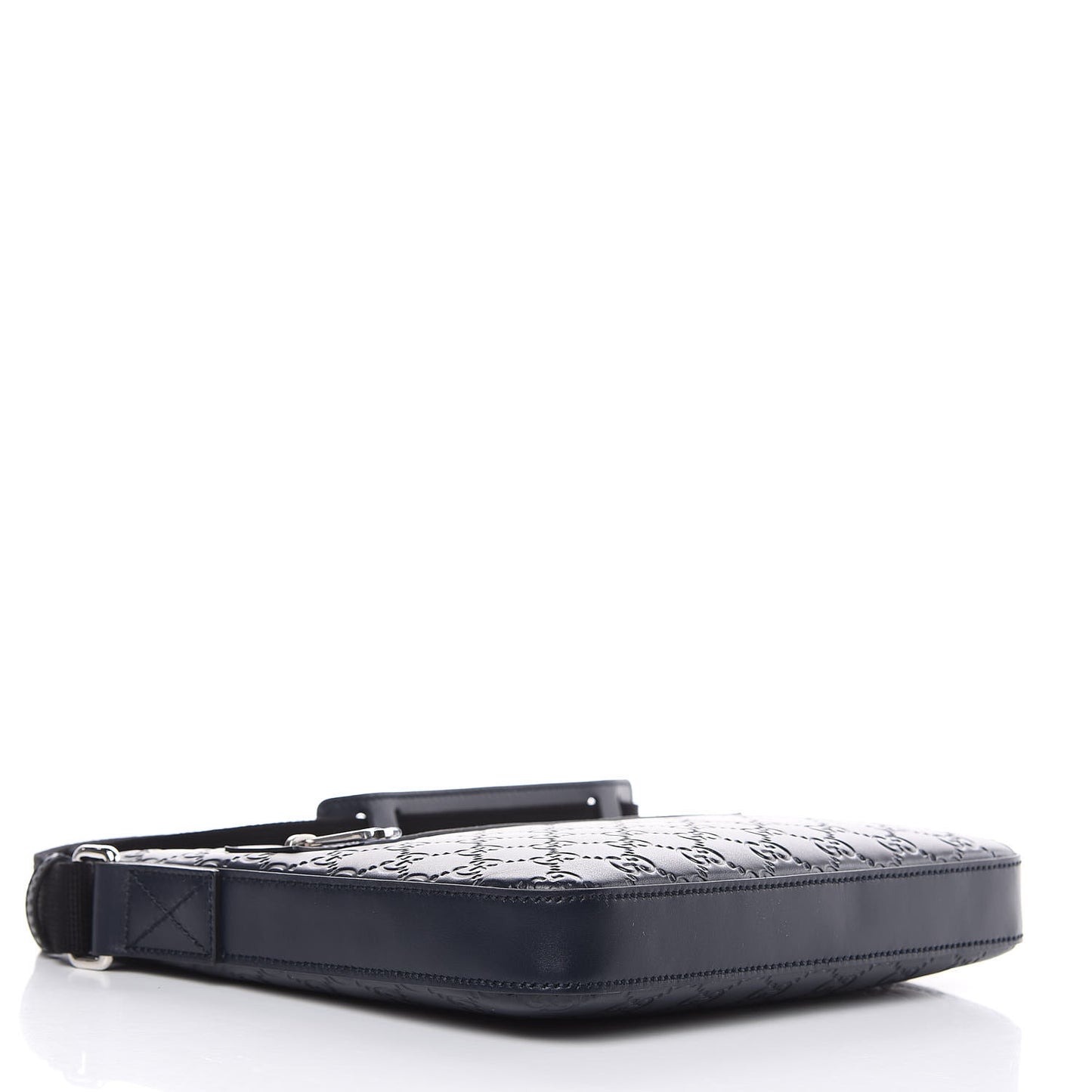 Guccissima Signature Small Messenger Bag Blue