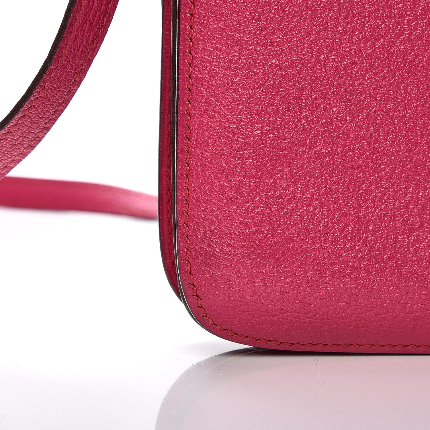 Hermes Chevre Mysore Constance 18 Rose Shocking 11 of 15