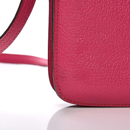 Hermes Chevre Mysore Constance 18 Rose Shocking 11 of 15