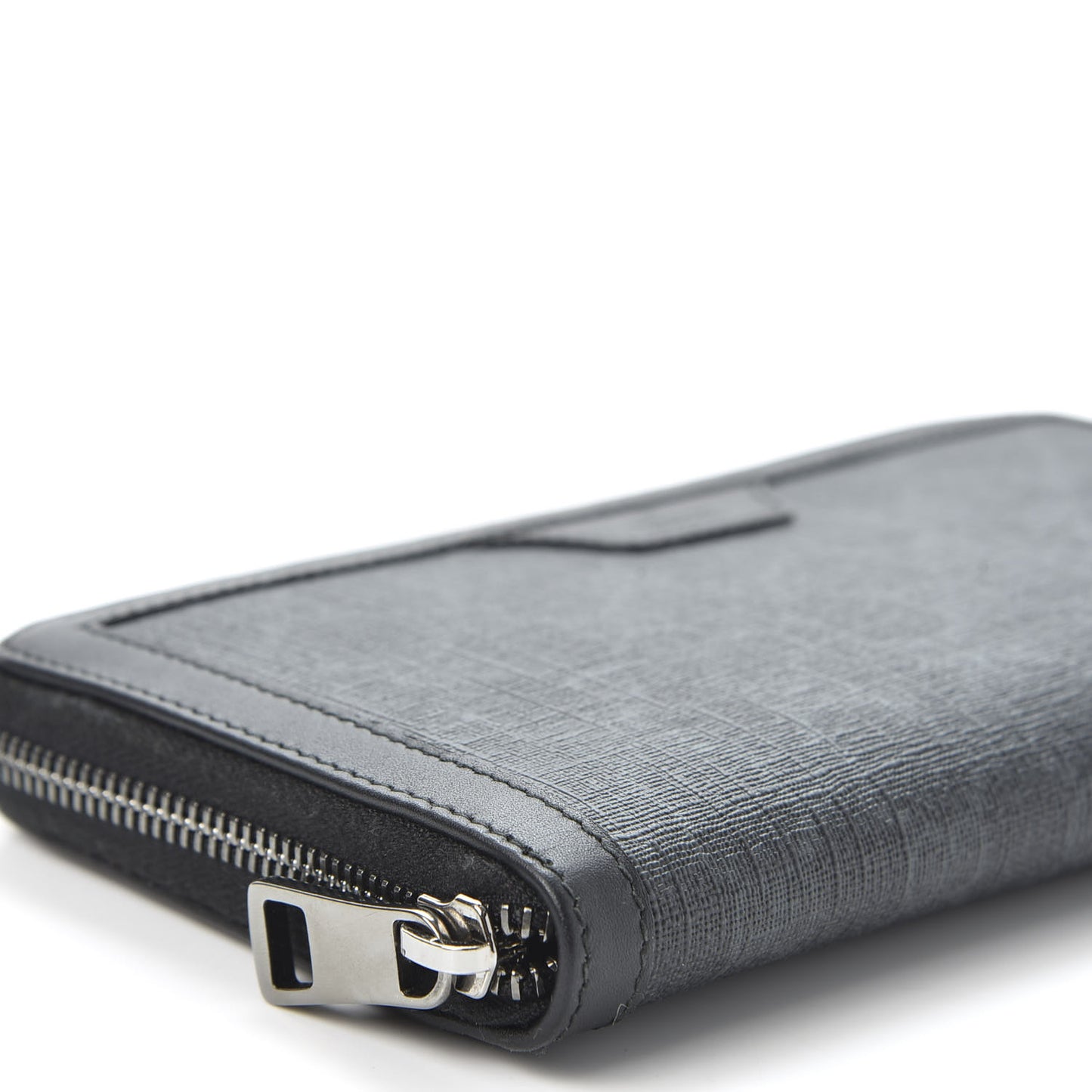 GG Supreme Monogram Zip Around Wallet