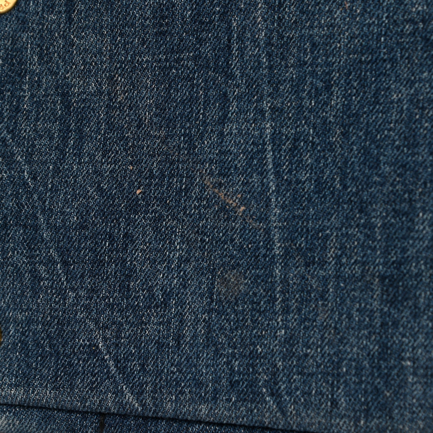 Denim Small Logo Tote Avio