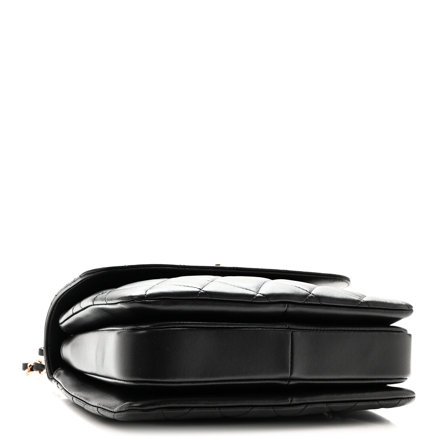 Chanel Lambskin Quilted Small Trendy CC Dual Handle Flap Bag Black 4 of 10