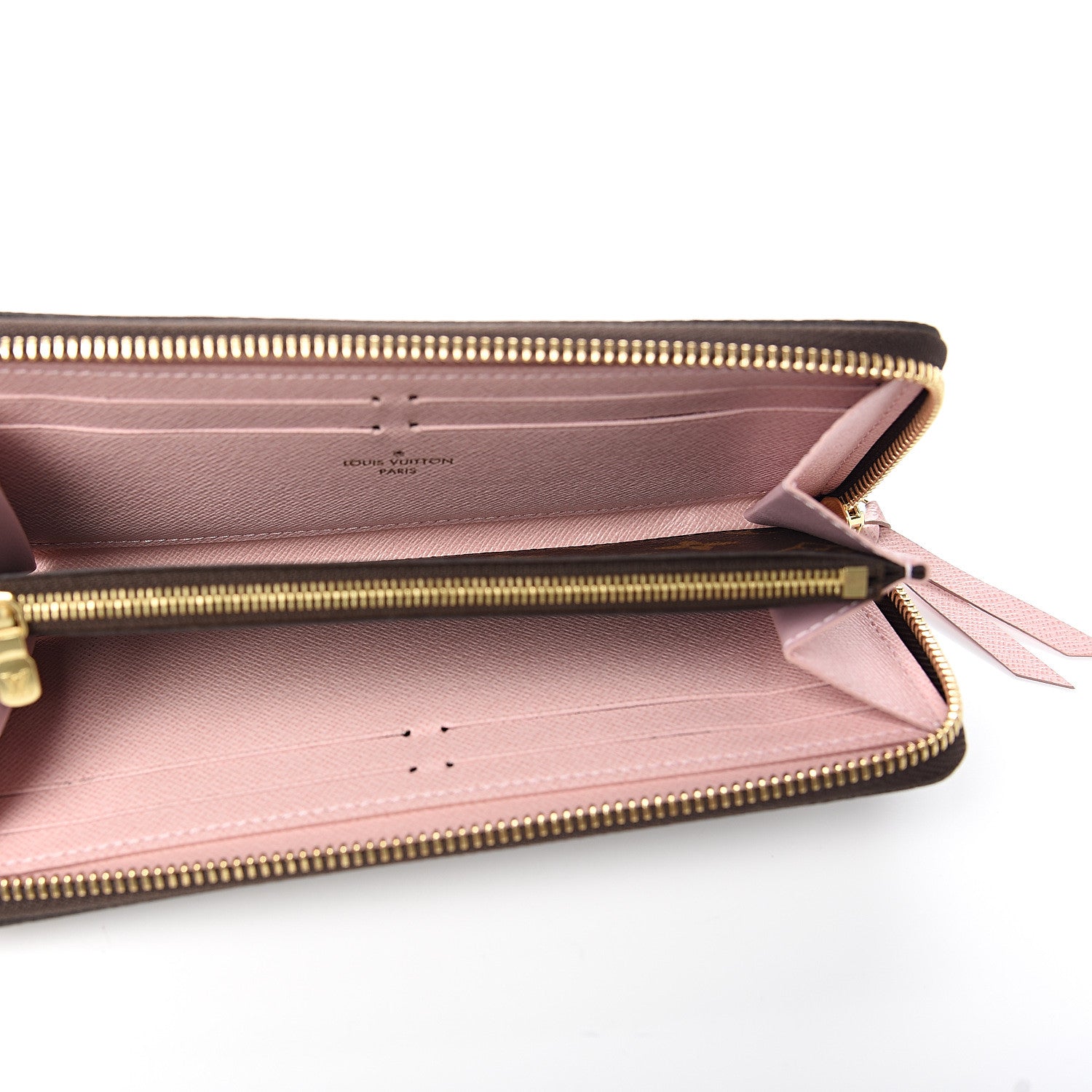 Louis Vuitton Monogram Clemence Wallet Rose Ballerine 4 of 7