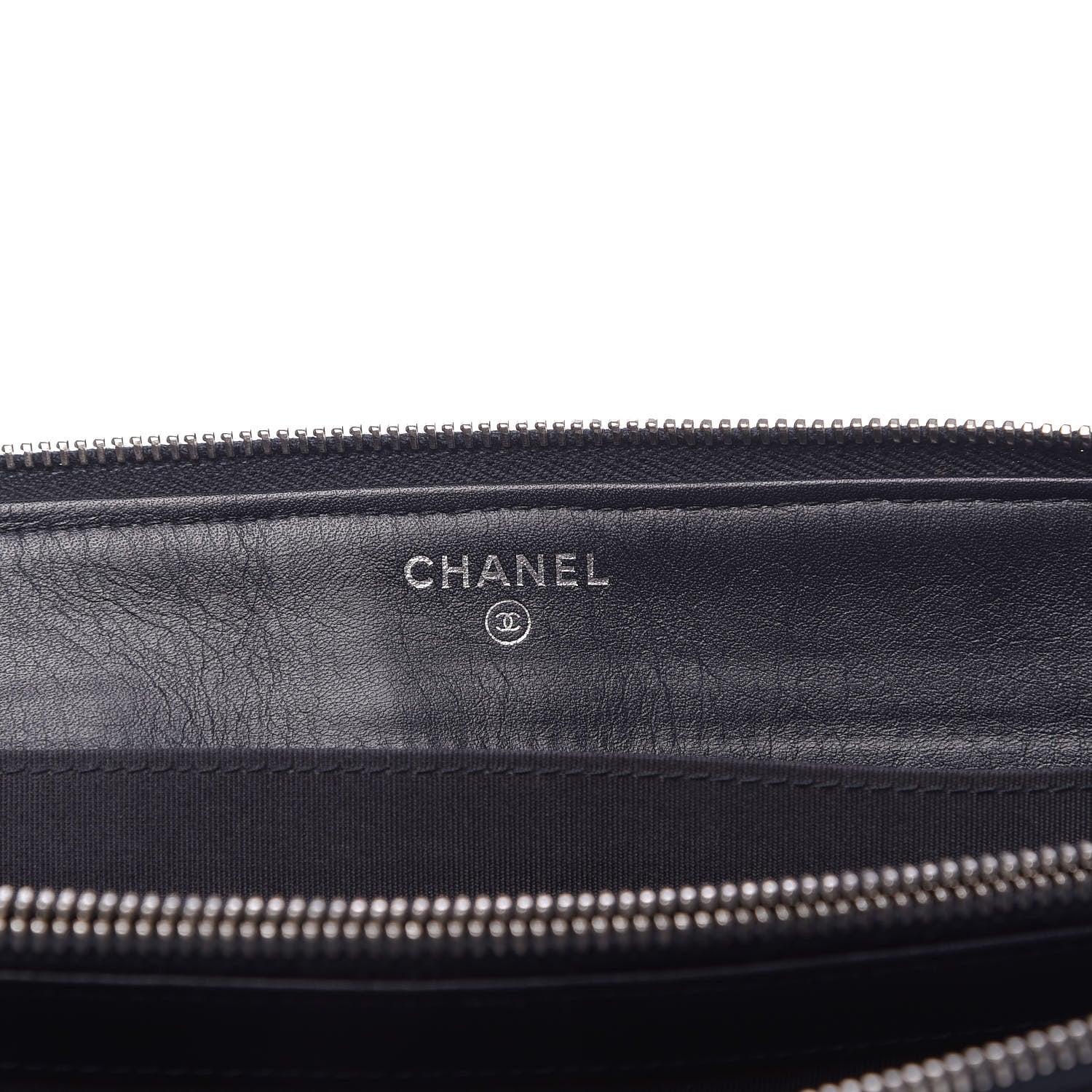 Chanel Denim Small Deauville Zipped Pouch Dark Blue 6 of 11
