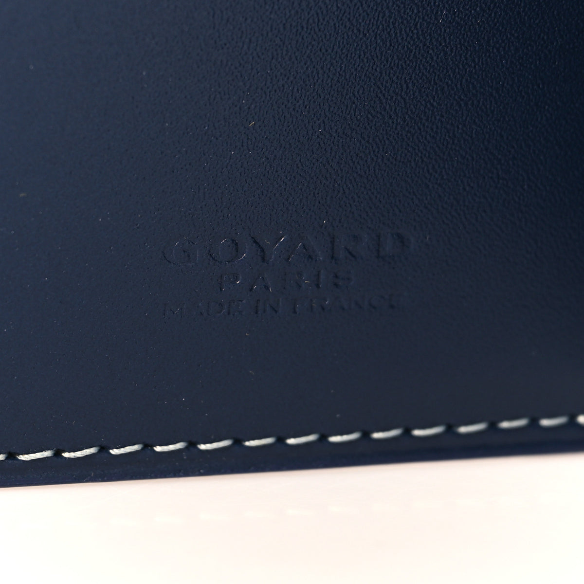 Goyard Goyardine Saint Pierre Card Holder Navy 6 of 7