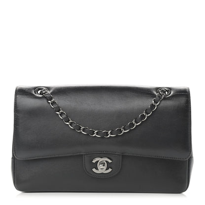 Chanel Calfskin Medium Classic Pure Double Flap Black 1 of 19