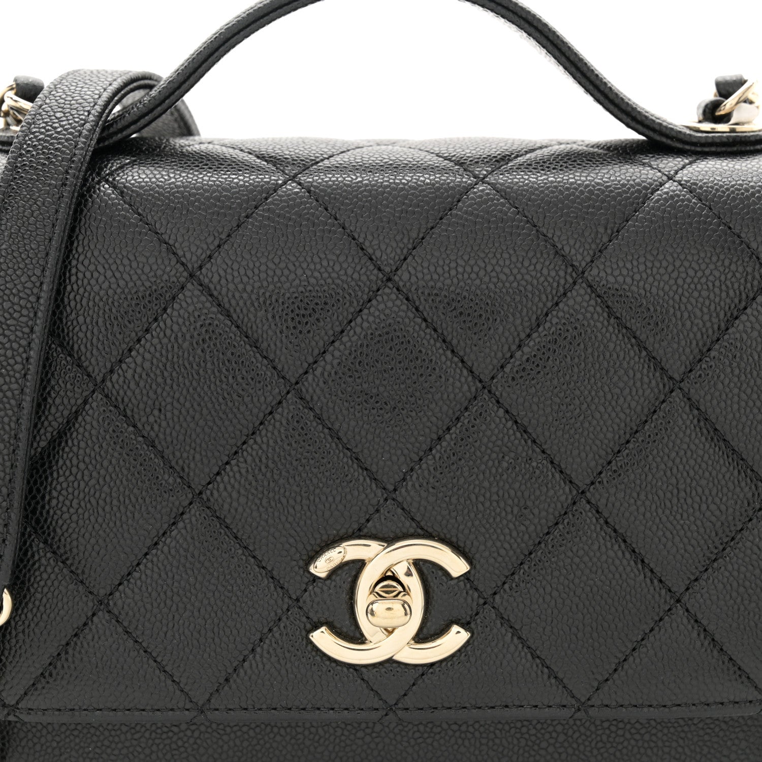 Chanel Caviar Quilted Medium Business Affinity Flap Black 8 of 12