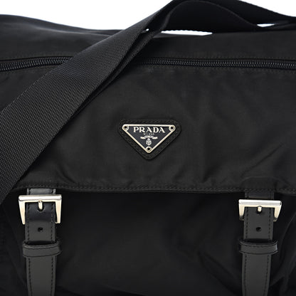 Prada Nylon Vela Sport Messenger Bag Black 9 of 9