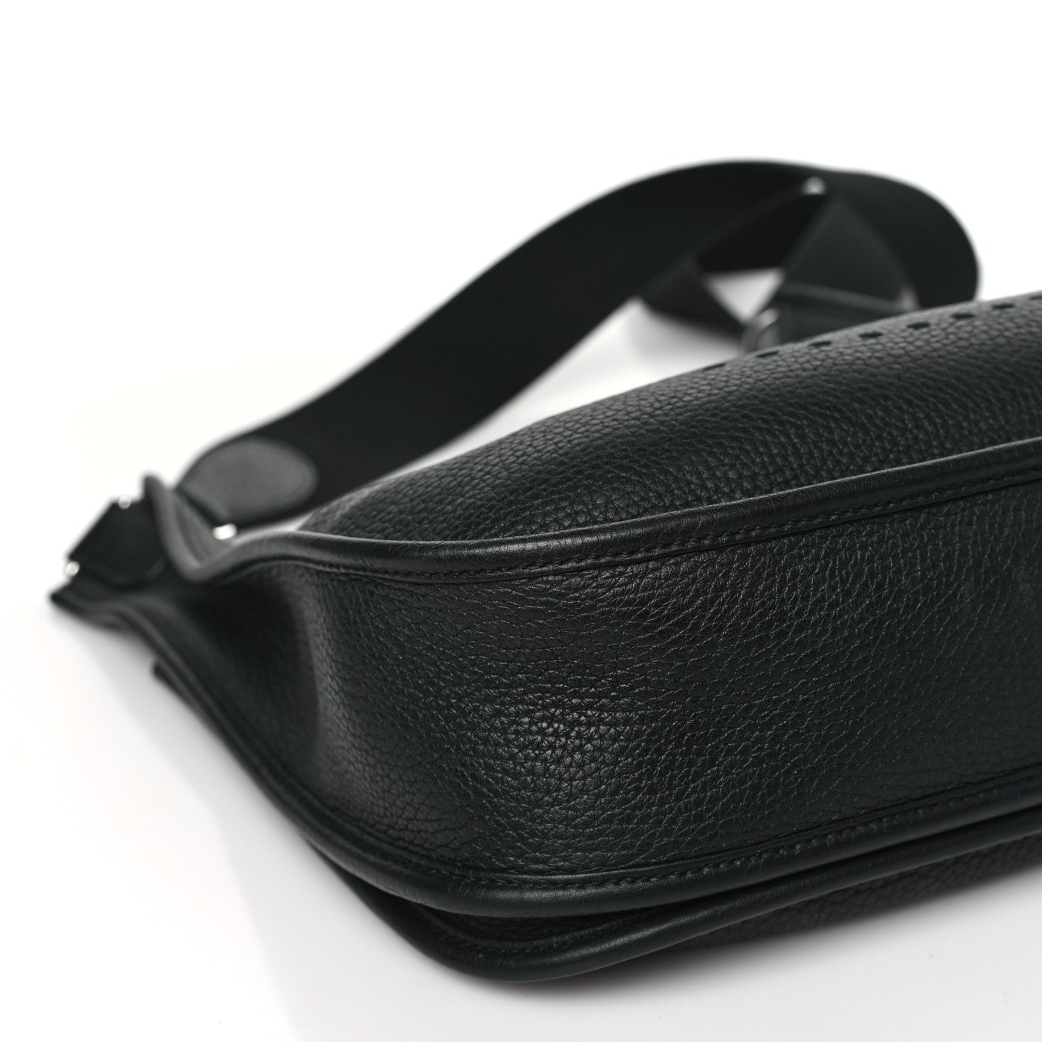 Hermes Taurillon Clemence Evelyne III PM Black 8 of 9