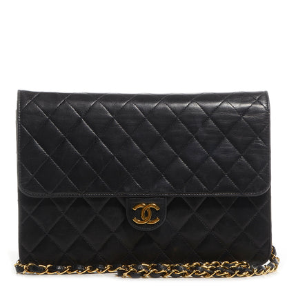 Chanel Lambskin Medium Single Flap Black 1 of 10