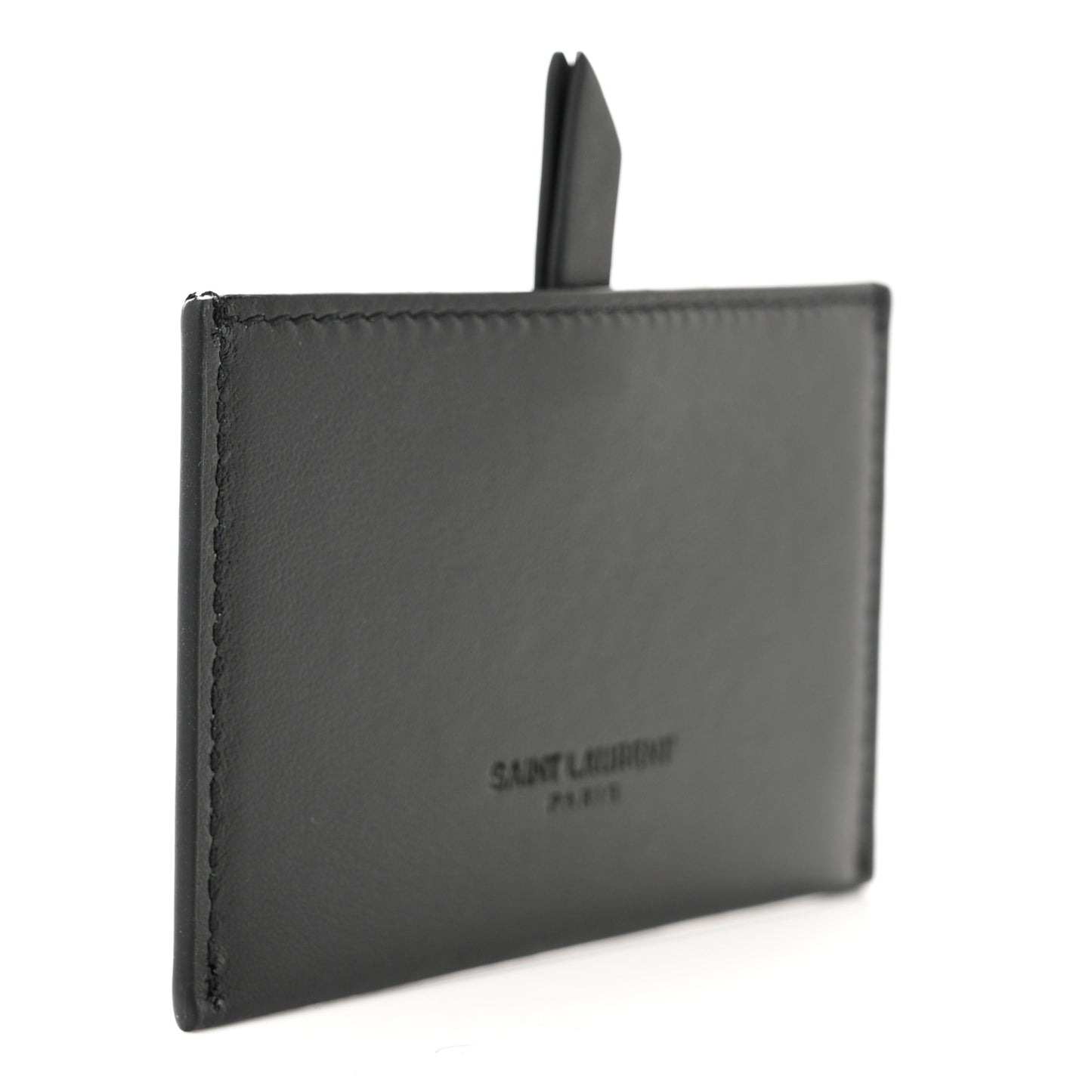 Smooth Calfskin For You Mirror Card Case Black