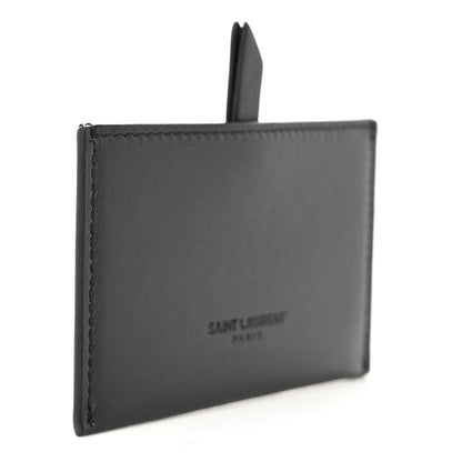 Saint Laurent Smooth Calfskin For You Mirror Card Case Black 4 of 8