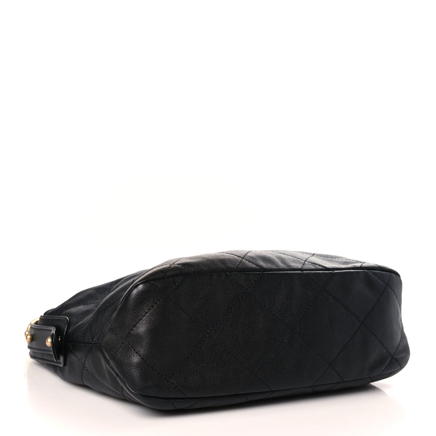 Chanel Calfskin Quilted Daily Hobo Black 4 of 9