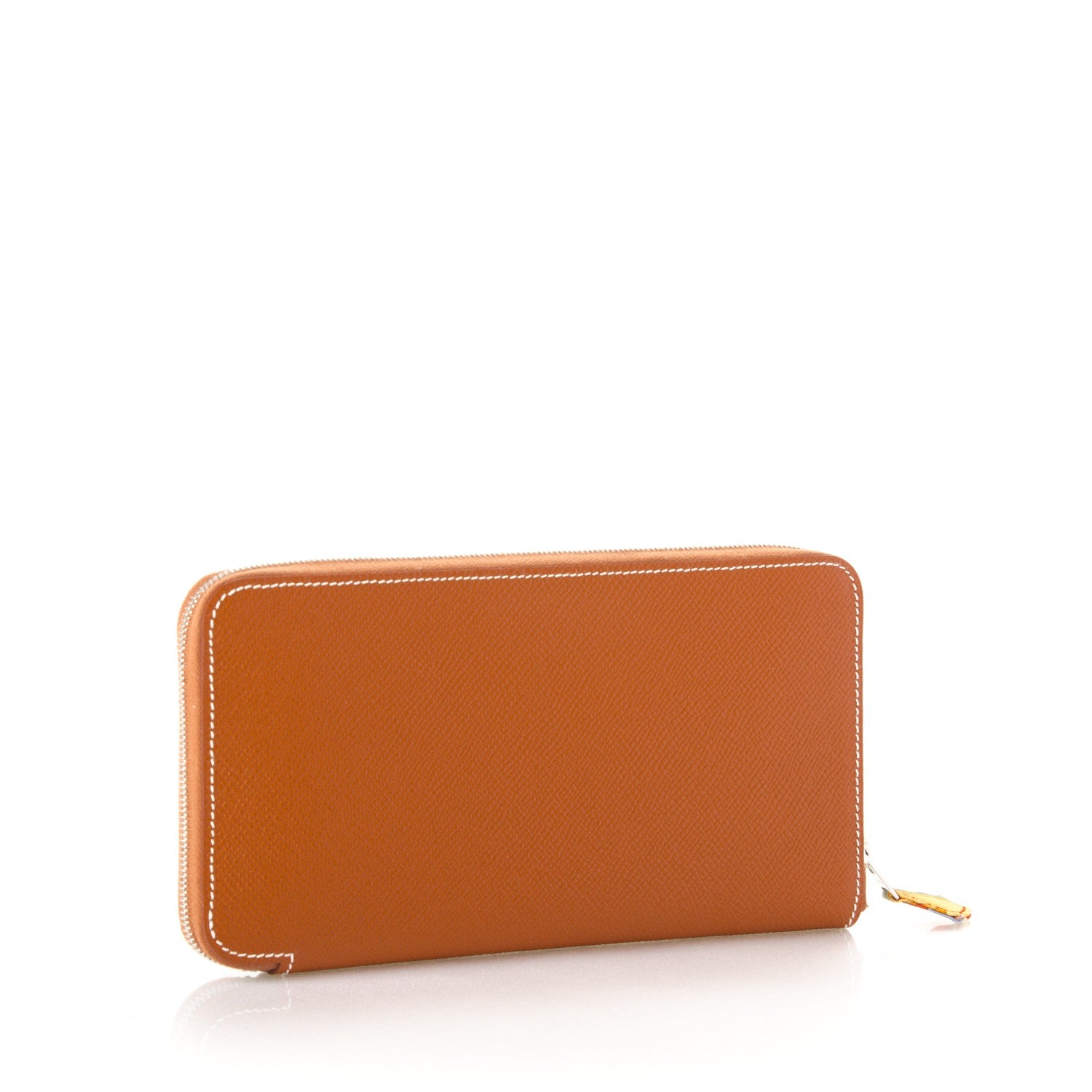 Hermes Epsom Silk'in Wallet Cognac 3 of 7