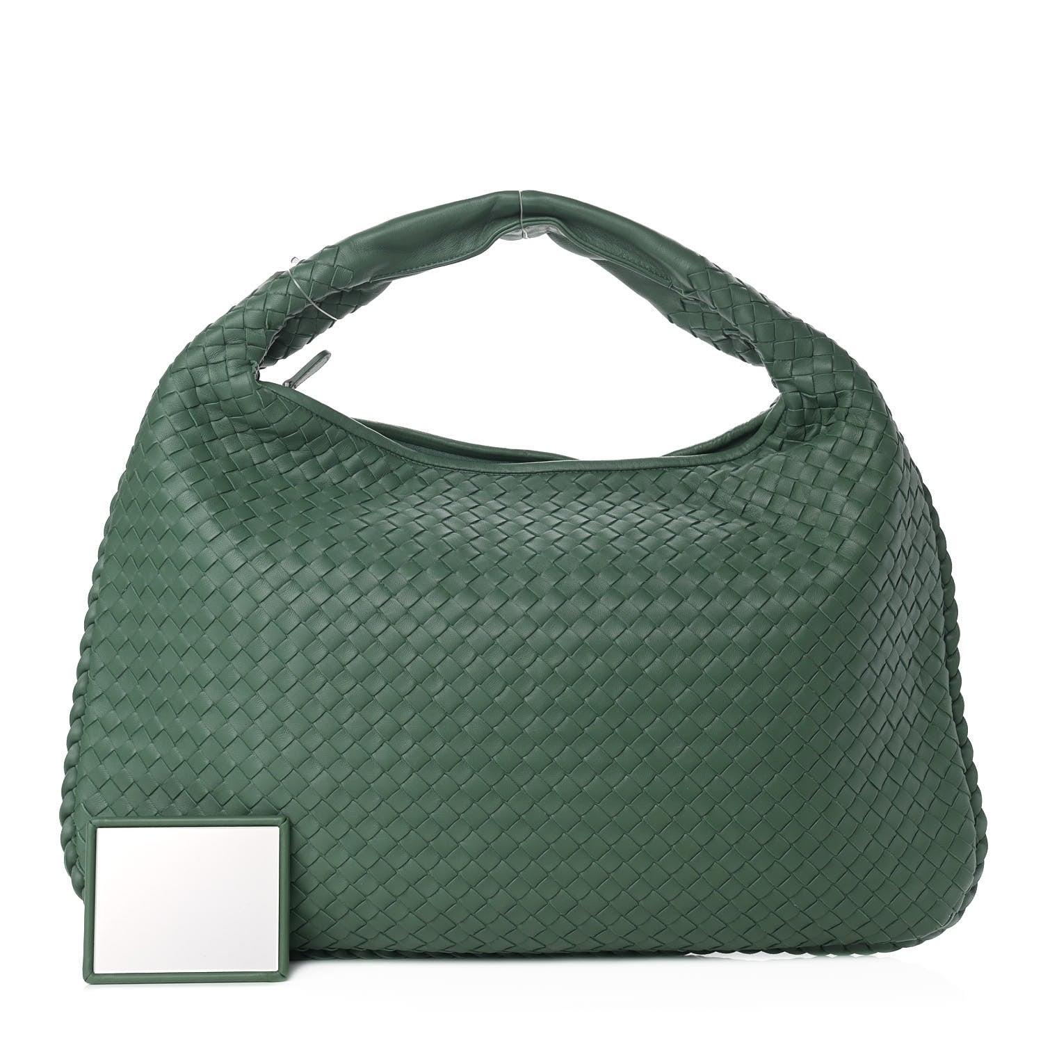 Bottega Veneta Nappa Intrecciato Large Veneta Hobo Green 1 of 9