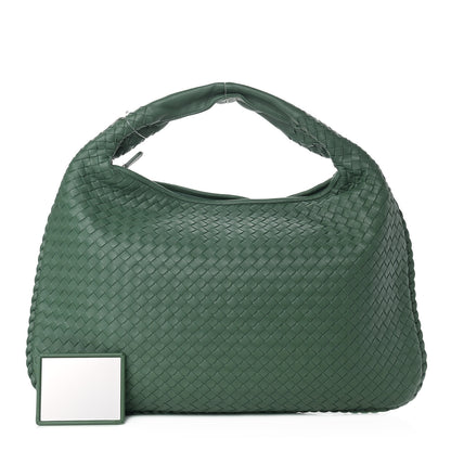 Bottega Veneta Nappa Intrecciato Large Veneta Hobo Green 1 of 9