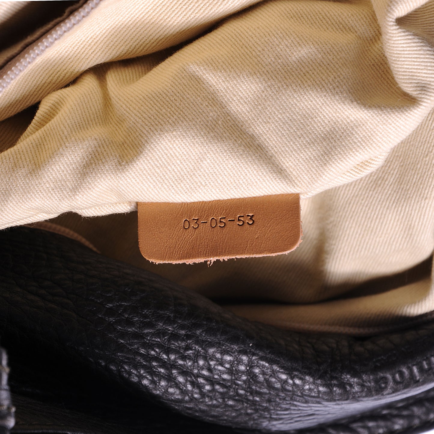Leather Paddington Hobo Dark Green