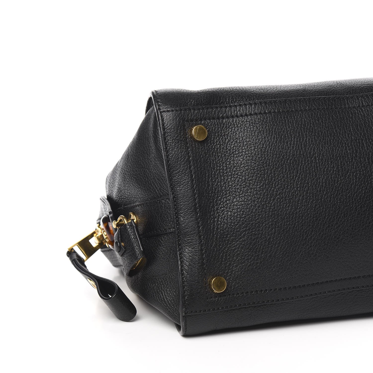 Tom Ford Goatskin Charlotte Tote Bag Black 7 of 9