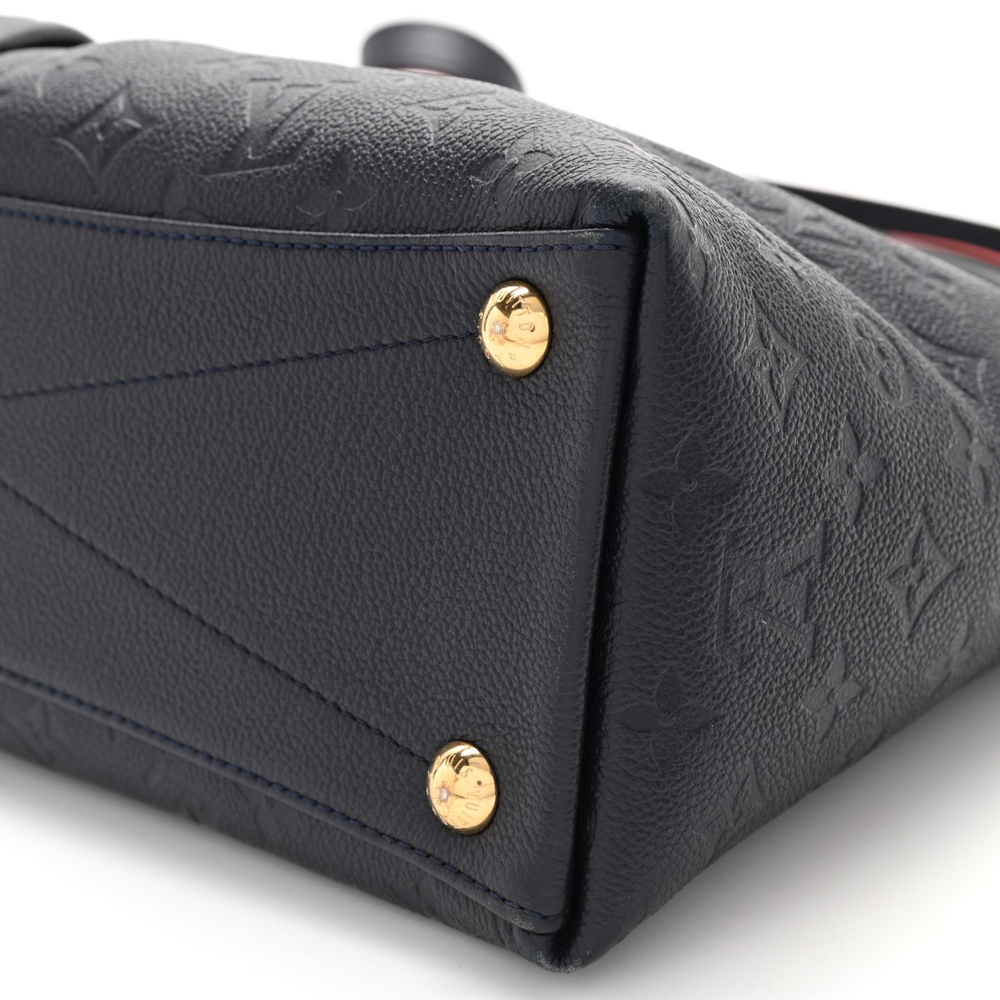 Empreinte V Tote MM Marine Rouge