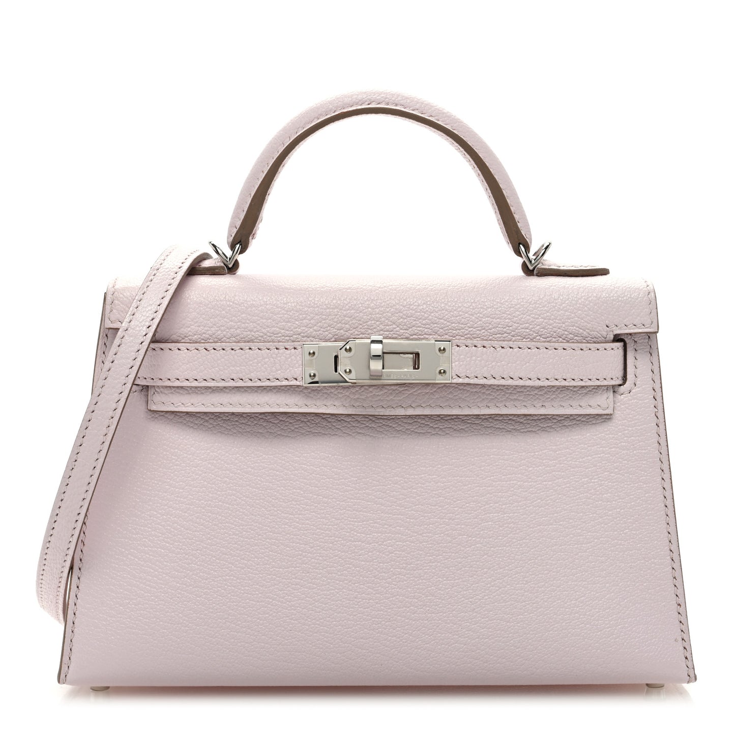 Chevre Mysore Mini Kelly Sellier 20 Mauve Pale
