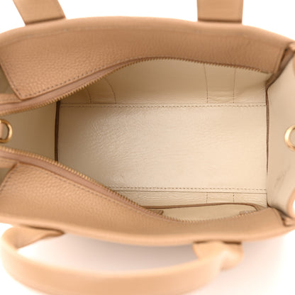 Marc Jacobs Grained Calfskin Small The Tote Bag Camel 5 of 16