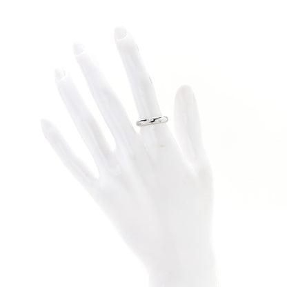 Tiffany Platinum Diamond 4mm Etoile Band Ring 53 6.5 2 of 5