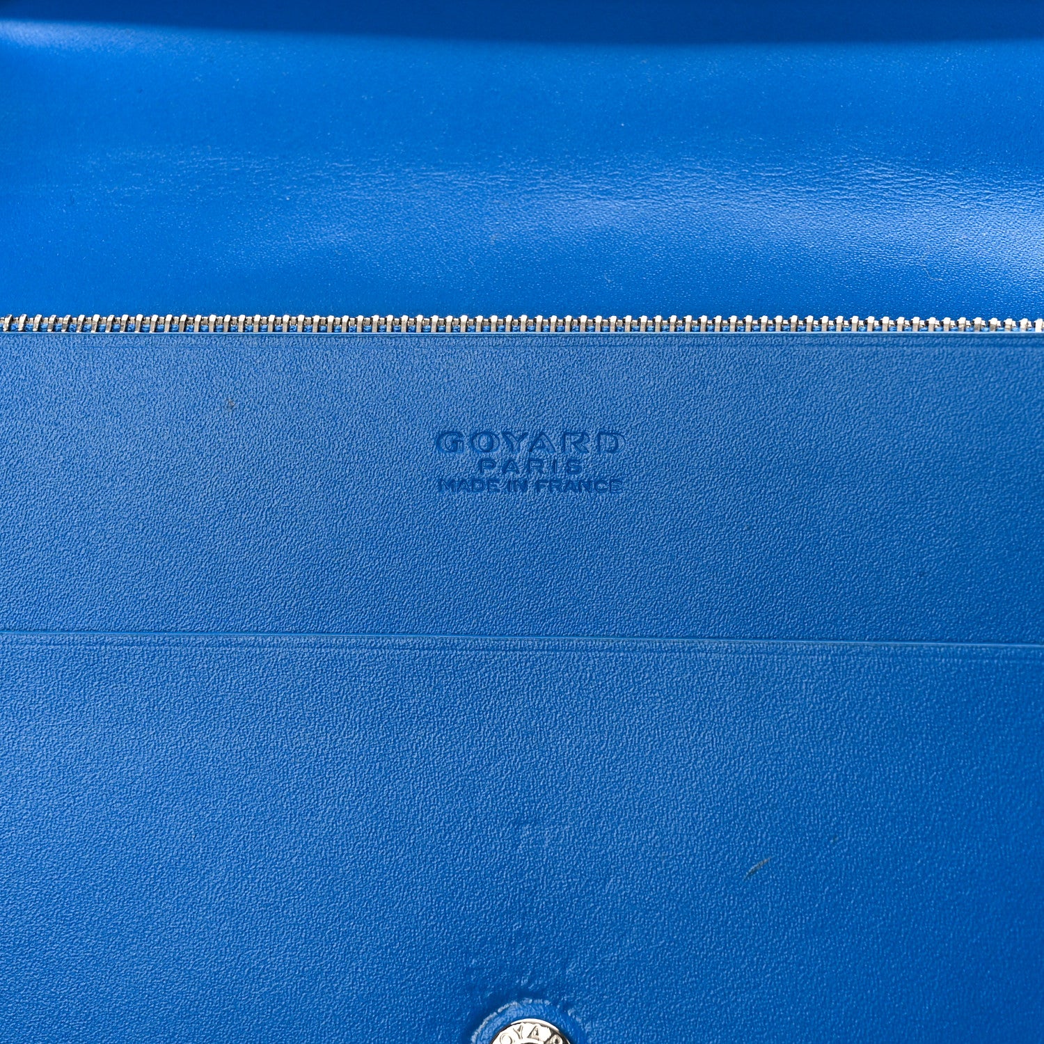 Goyard Goyardine Richelieu Wallet Sky Blue 6 of 10