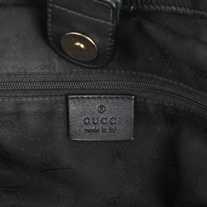 Gucci Guccissima Large Sukey Tote Black 6 of 8