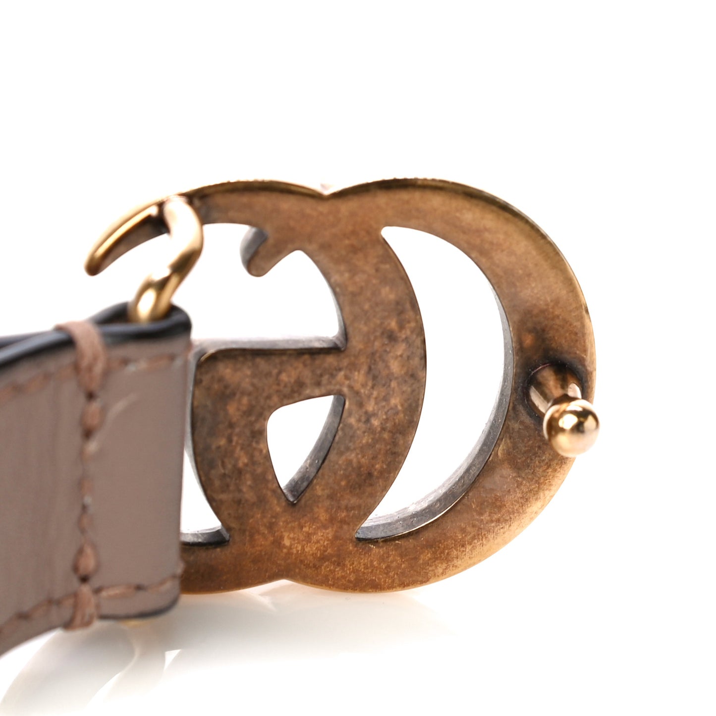 Calfskin Double G 20mm Belt 90 36 Porcelain Rose