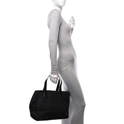 Chanel Nylon Travel Convertible Tote Black 2 of 11