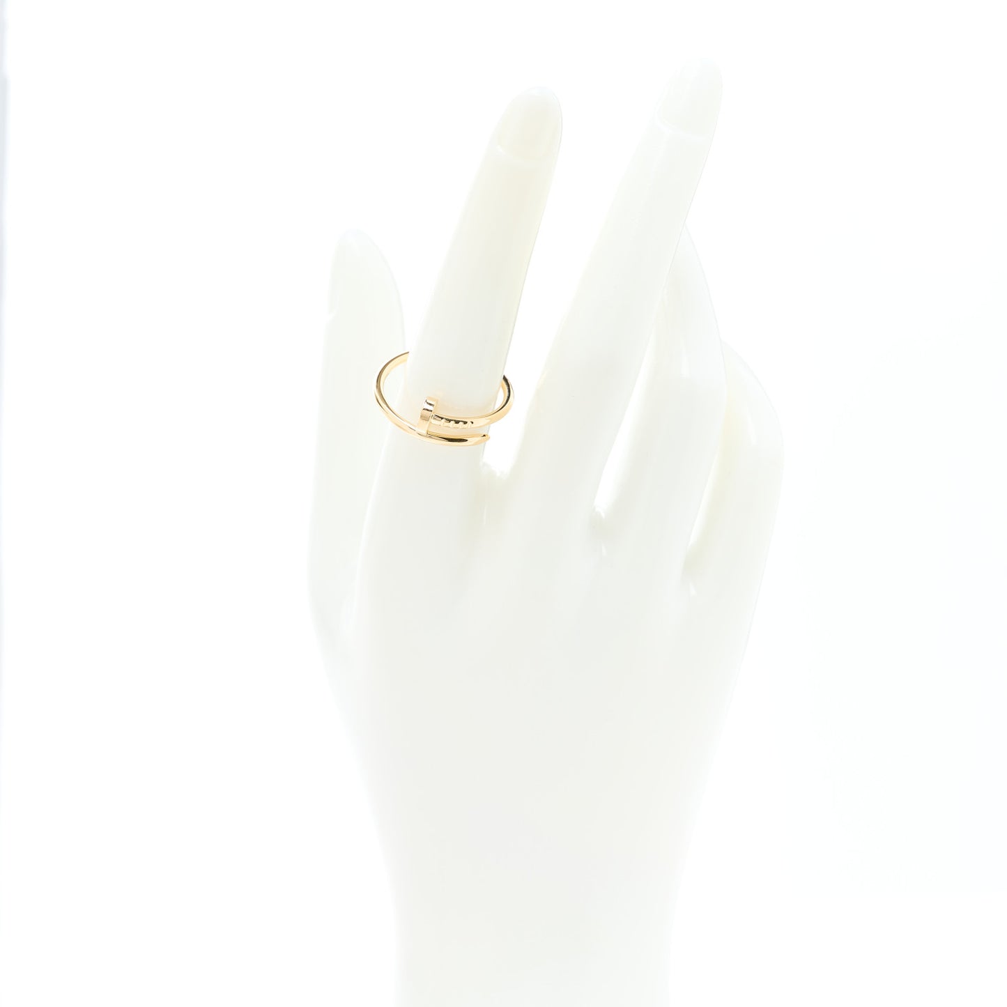 18K Yellow Gold Small Juste Un Clou Ring 57 8