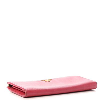 Prada Saffiano Zip Around Wallet Ibisco 4 of 5