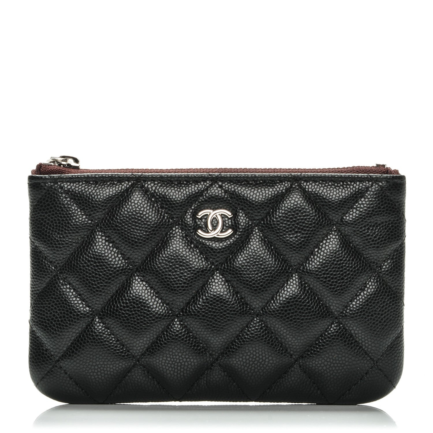 Chanel Caviar Quilted Small Cosmetic Case Black 1 of 7