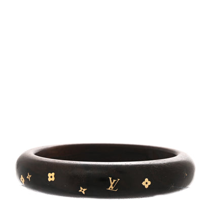 Louis Vuitton Tiger Wood Brass Sylvania Bangle 1 of 4