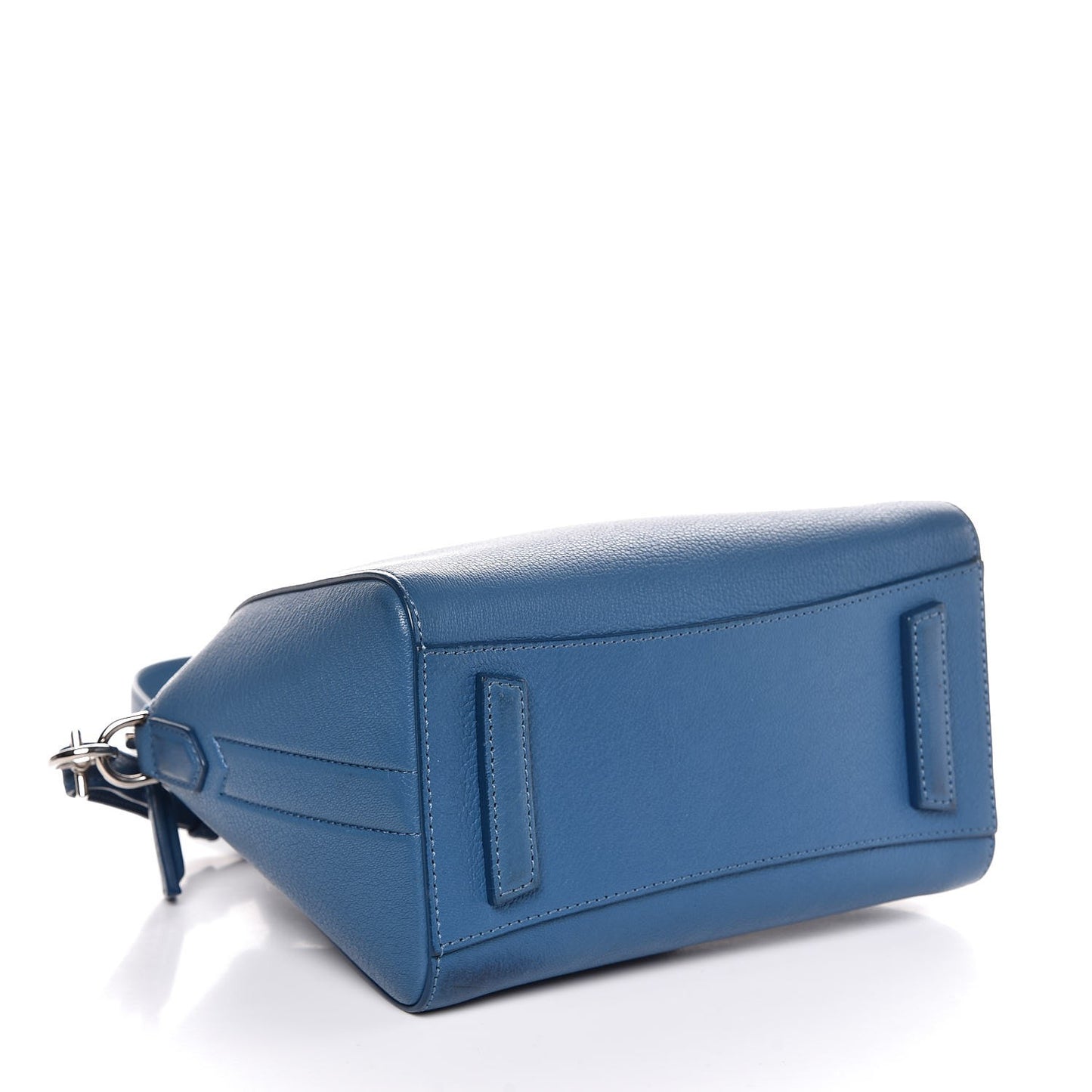 Sugar Goatskin Mini Antigona Electric Blue