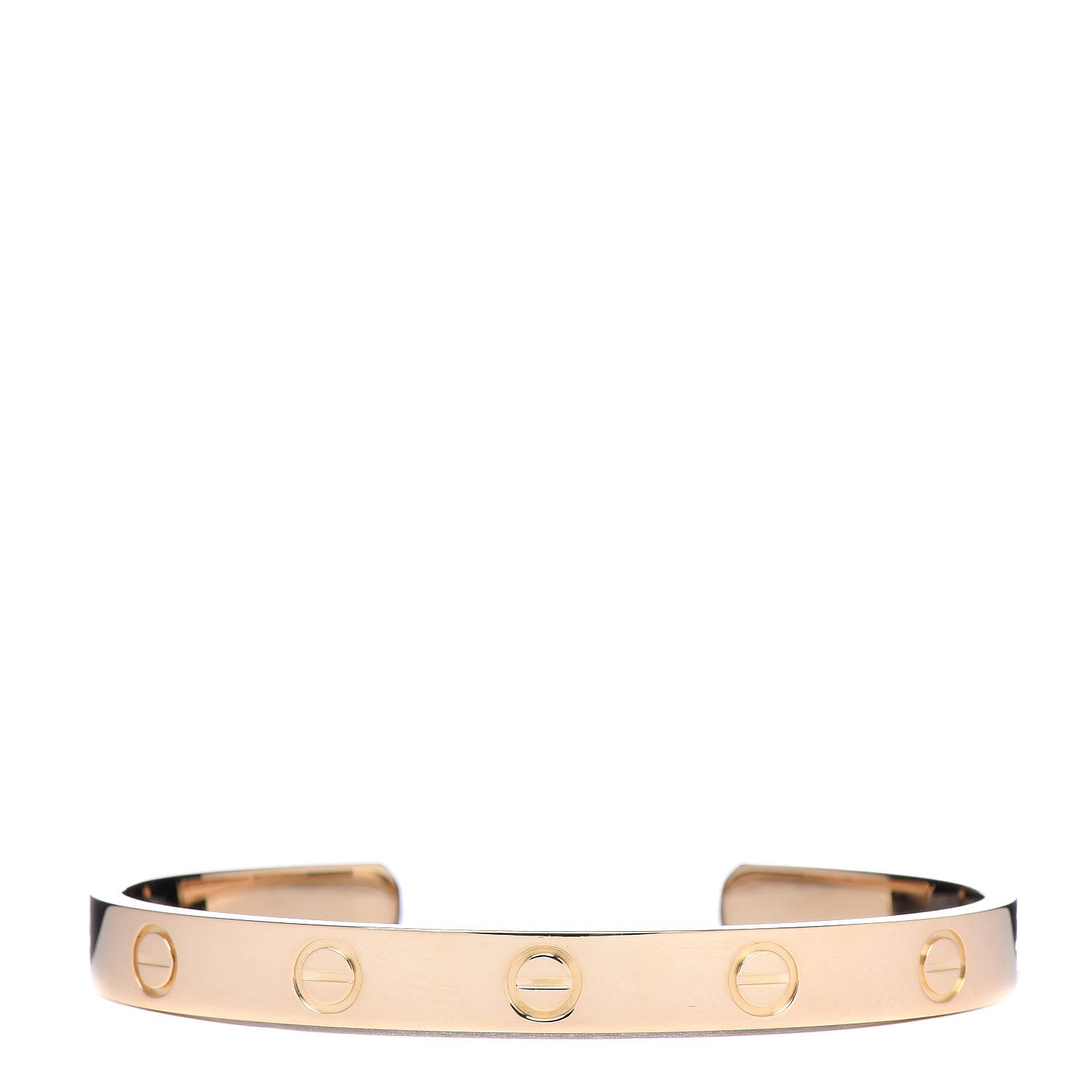 Cartier 18K Yellow Gold LOVE Cuff Bracelet 16 1 of 4