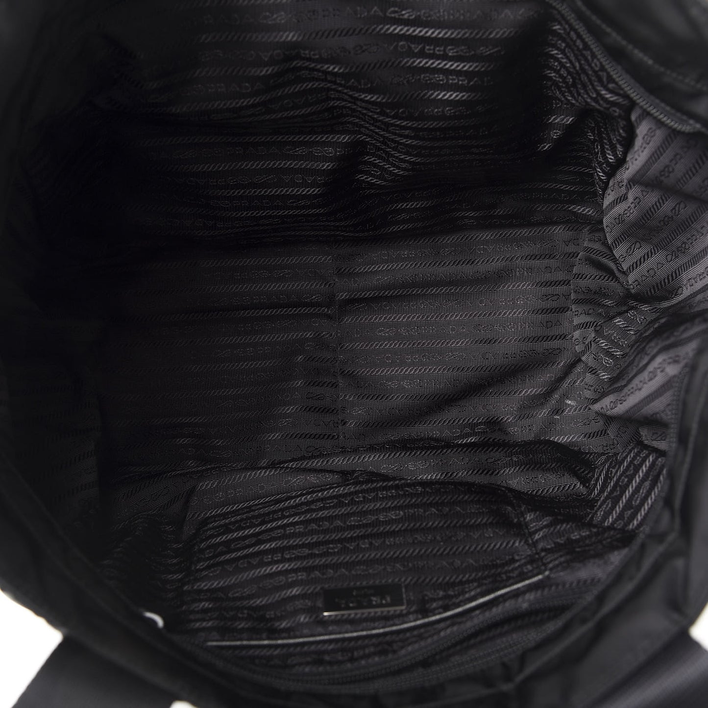 Nylon Vela Tote Black