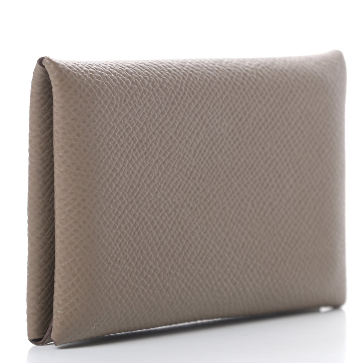 Epsom Calvi Card Case Etoupe