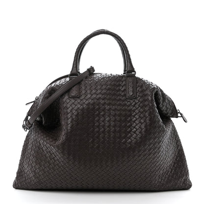 Bottega Veneta Nappa Intrecciato Maxi Convertible Tote Ebano 1 of 10
