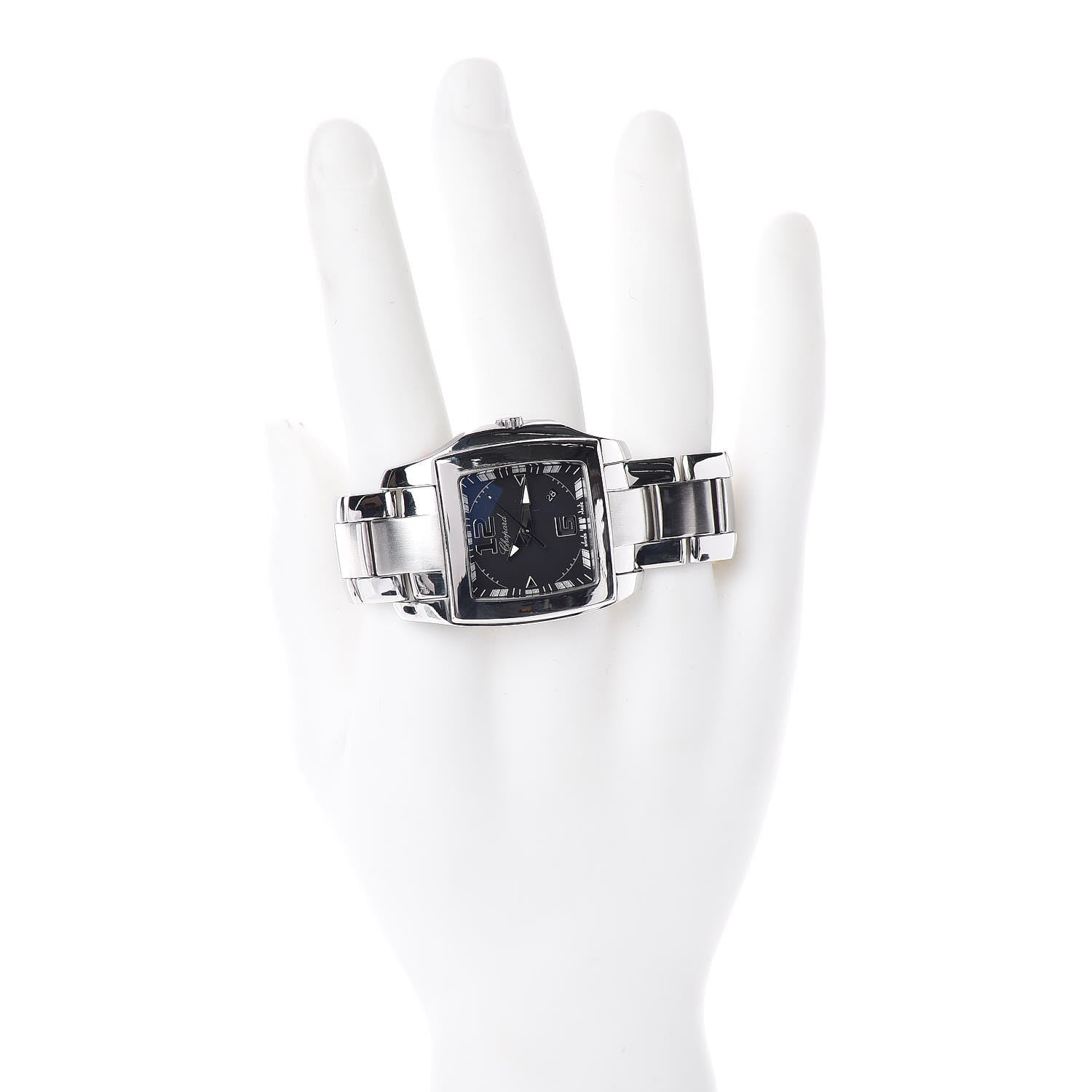 Chopard Stainless Steel 34mm Two O Ten Quartz Watch Black 2 of 6