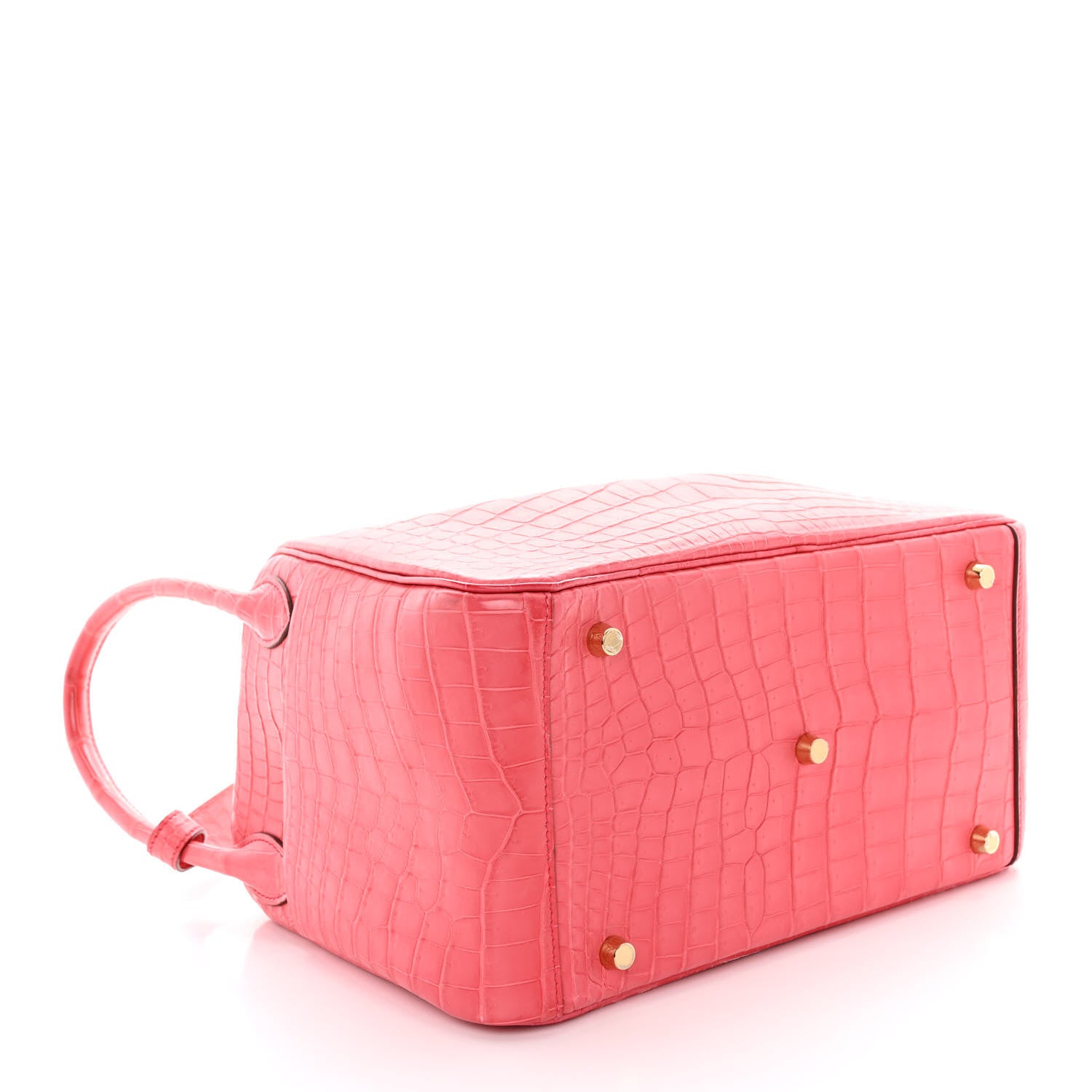 Hermes Matte Niloticus Crocodile Lindy 30 Bougainvillier 4 of 12