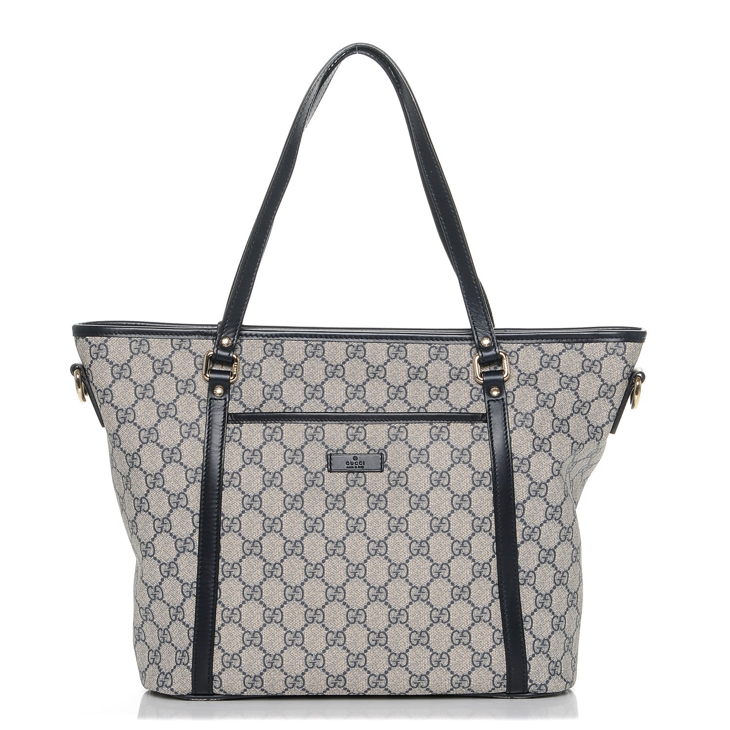 Gucci GG Supreme Monogram Medium Joy Tote Navy 1 of 6