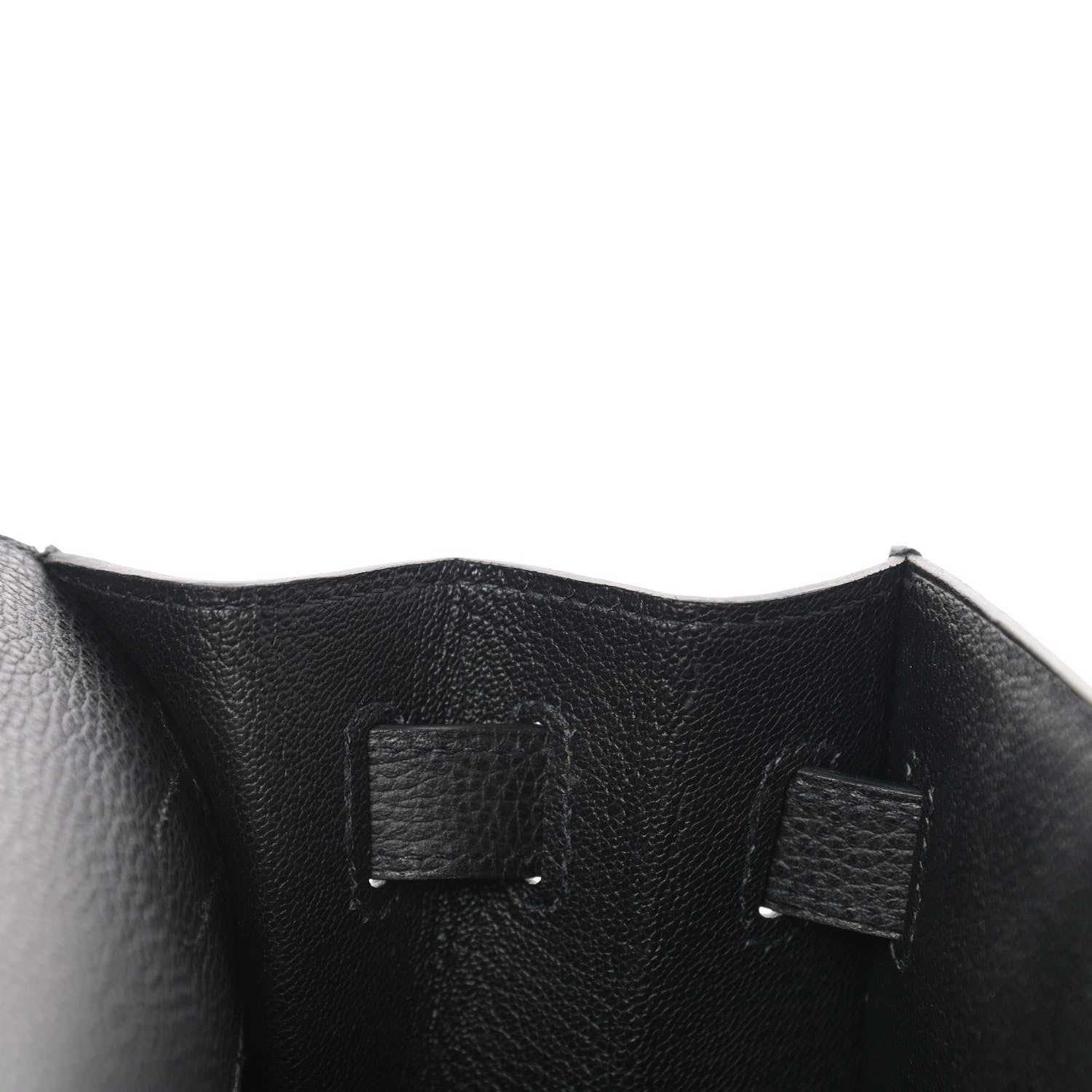 Hermes Vache Liegee Kelly Sellier 32 Black 17 of 34