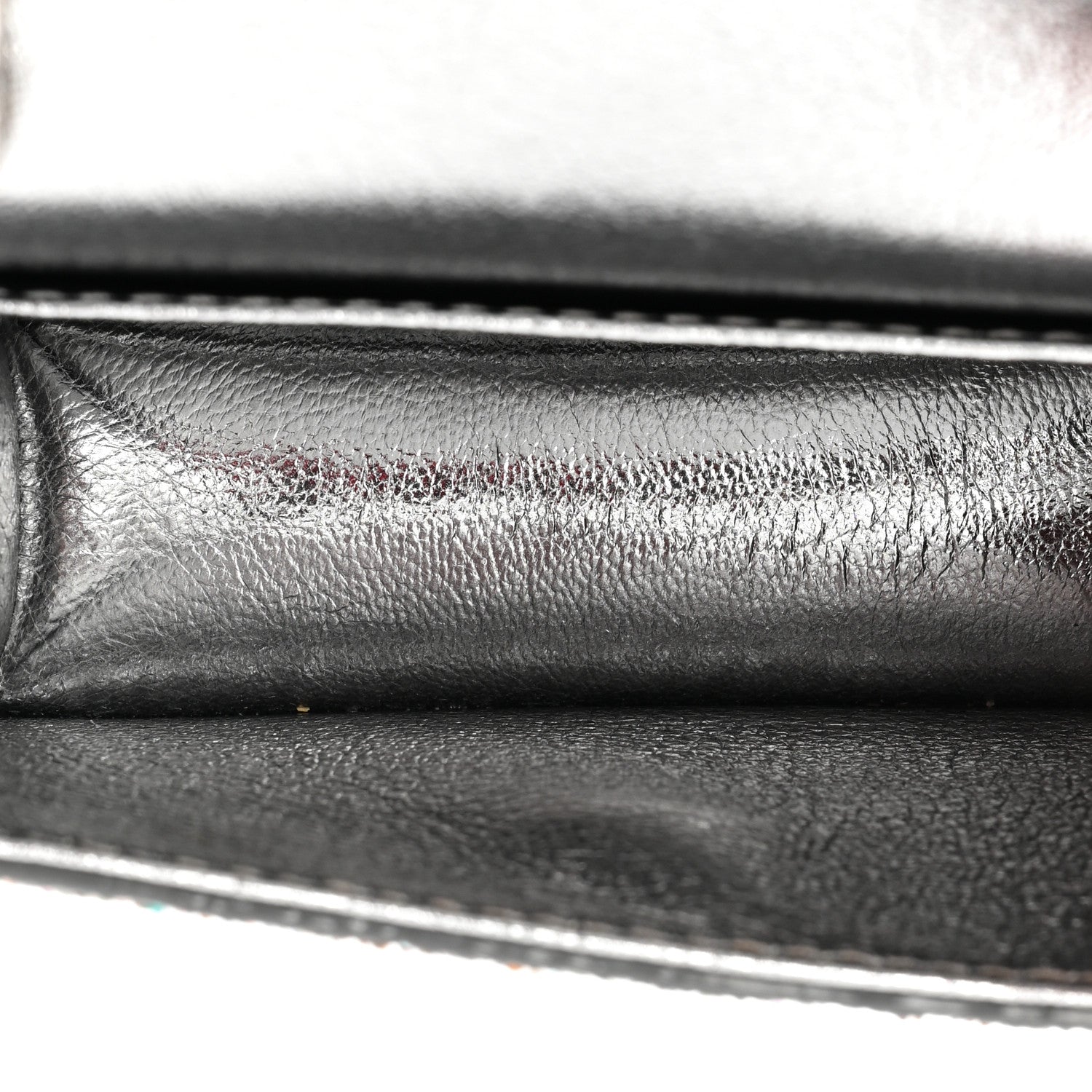 Jimmy Choo Coarse Glitter Mini Paris Crossbody Mochi 5 of 12