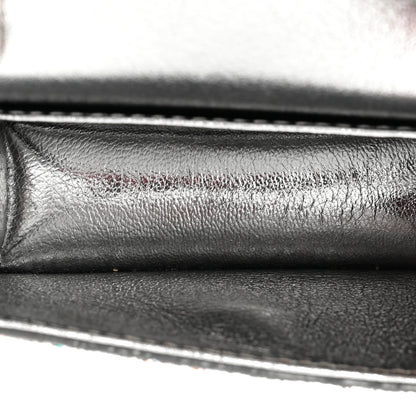 Jimmy Choo Coarse Glitter Mini Paris Crossbody Mochi 5 of 12